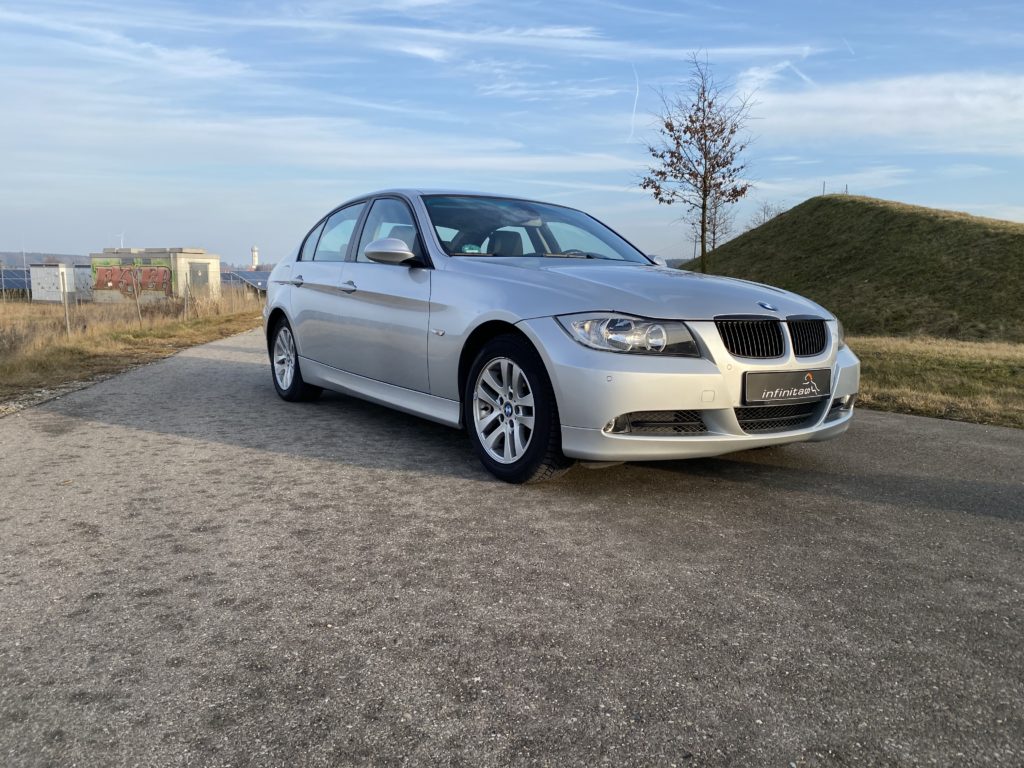 infinitas Stage 1 // Probefahrt auf der Autobahn mit dem BMW E90 320d 200 PS, 450 NM infinitas